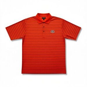 Red Striped Polo Shirt